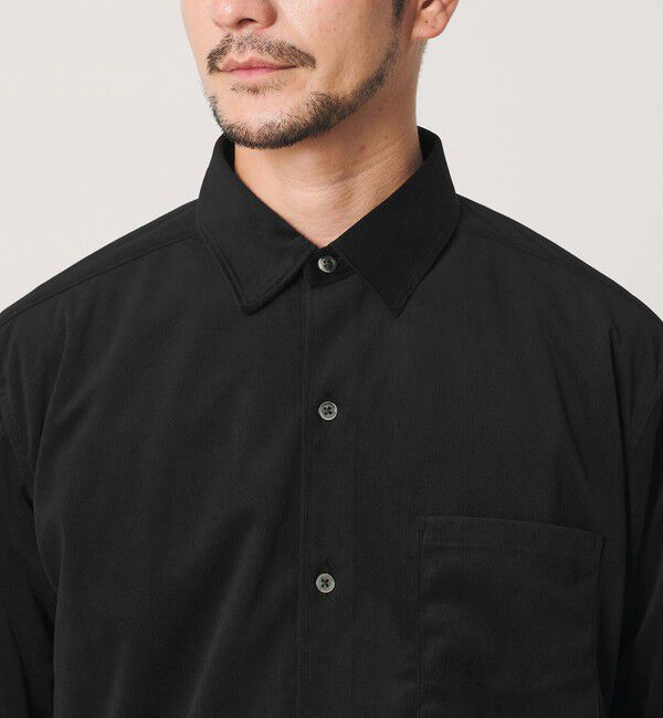 BEAUTY&YOUTH UNITED ARROWS「【WEB限定 WARDROBE SMART】テック コーデュロイ シャツ」|シャツ・ブラウス|