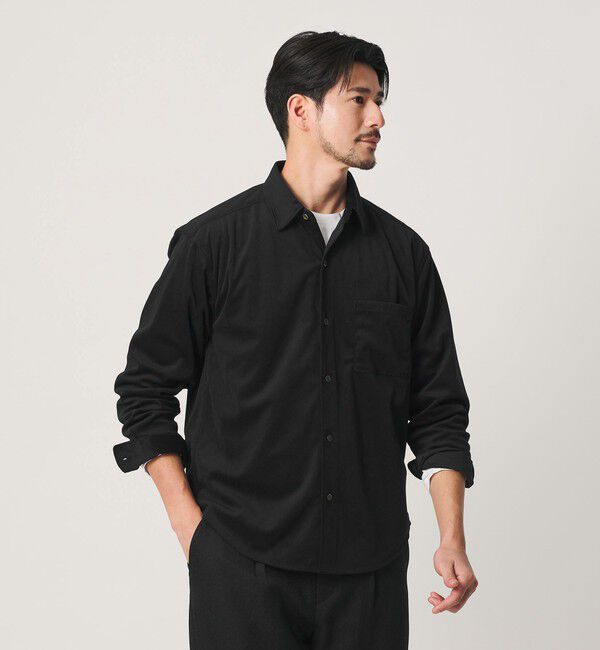 BEAUTY&YOUTH UNITED ARROWS「【WEB限定 WARDROBE SMART】テック コーデュロイ シャツ」|シャツ・ブラウス|