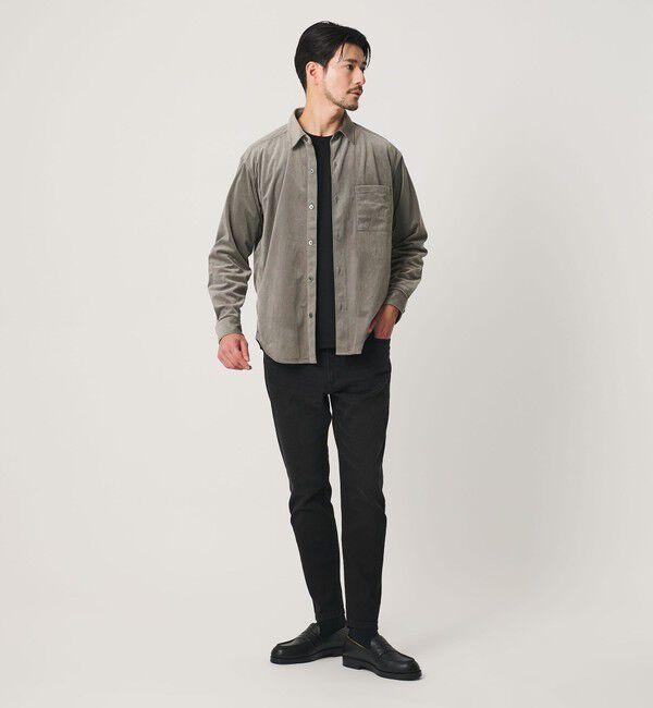 BEAUTY&YOUTH UNITED ARROWS「【WEB限定 WARDROBE SMART】テック コーデュロイ シャツ」|シャツ・ブラウス|