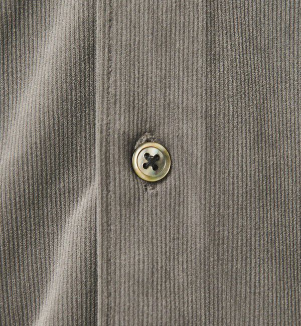 BEAUTY&YOUTH UNITED ARROWS「【WEB限定 WARDROBE SMART】テック コーデュロイ シャツ」|シャツ・ブラウス|