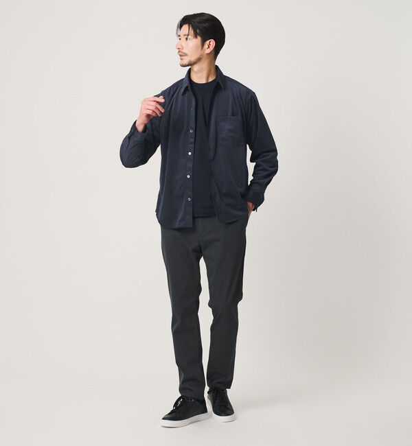 BEAUTY&YOUTH UNITED ARROWS「【WEB限定 WARDROBE SMART】テック コーデュロイ シャツ」|シャツ・ブラウス|