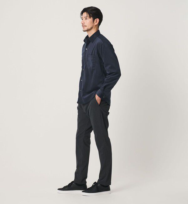 BEAUTY&YOUTH UNITED ARROWS「【WEB限定 WARDROBE SMART】テック コーデュロイ シャツ」|シャツ・ブラウス|
