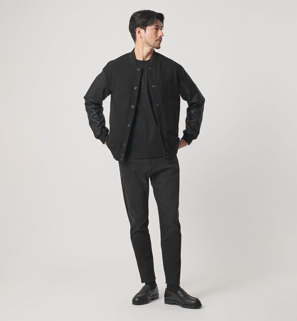 BEAUTY&YOUTH UNITED ARROWS「【WEB限定 WARDROBE SMART】ブラックメルトン レザーライク スタジャン」|その他|