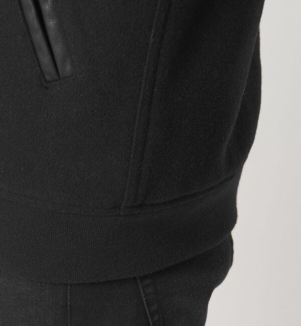 BEAUTY&YOUTH UNITED ARROWS「【WEB限定 WARDROBE SMART】ブラックメルトン レザーライク スタジャン」|その他|
