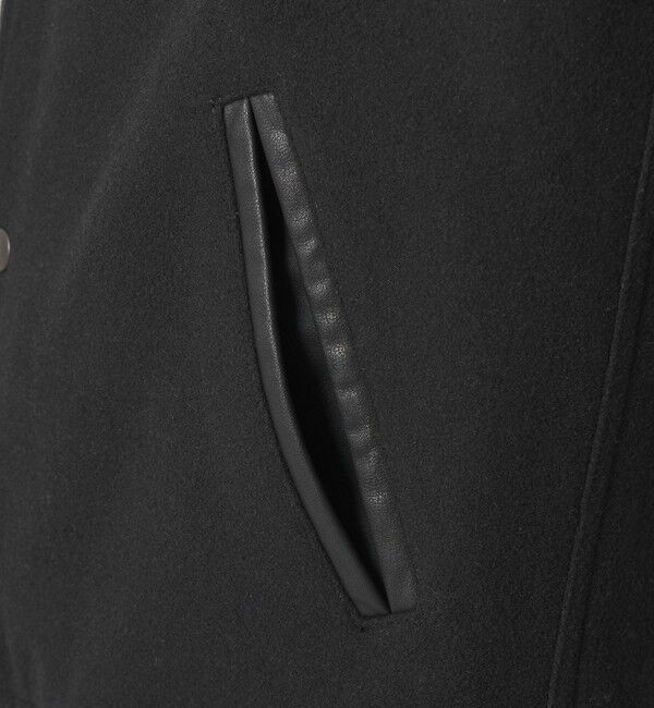 BEAUTY&YOUTH UNITED ARROWS「【WEB限定 WARDROBE SMART】ブラックメルトン レザーライク スタジャン」|その他|
