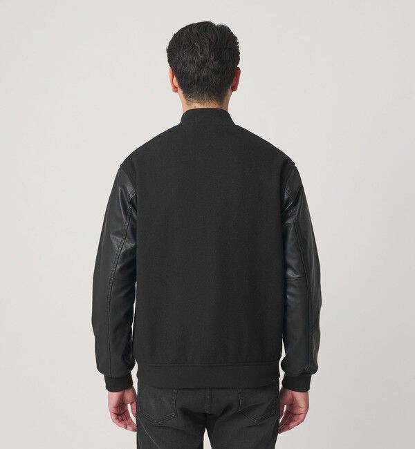 BEAUTY&YOUTH UNITED ARROWS「【WEB限定 WARDROBE SMART】ブラックメルトン レザーライク スタジャン」|その他|