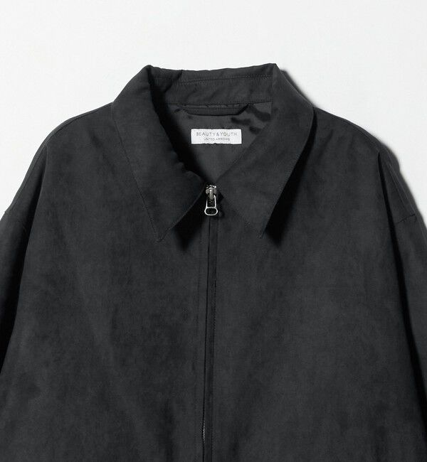 BEAUTY&YOUTH UNITED ARROWS「【WEB限定 WARDROBE SMART】スエードライク ジップ ブルゾン」|その他|