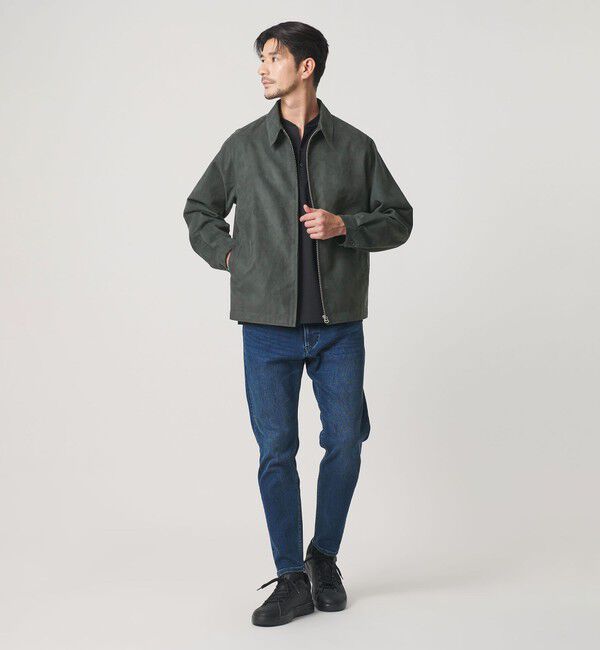 BEAUTY&YOUTH UNITED ARROWS「【WEB限定 WARDROBE SMART】スエードライク ジップ ブルゾン」|その他|