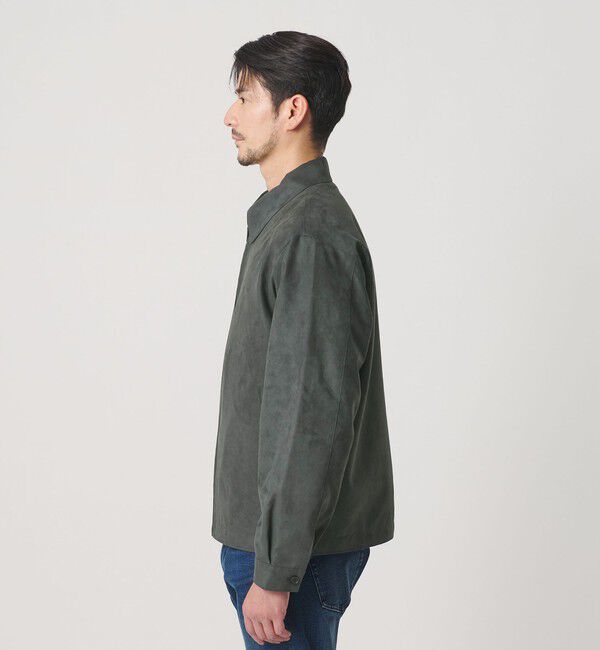 BEAUTY&YOUTH UNITED ARROWS「【WEB限定 WARDROBE SMART】スエードライク ジップ ブルゾン」|その他|