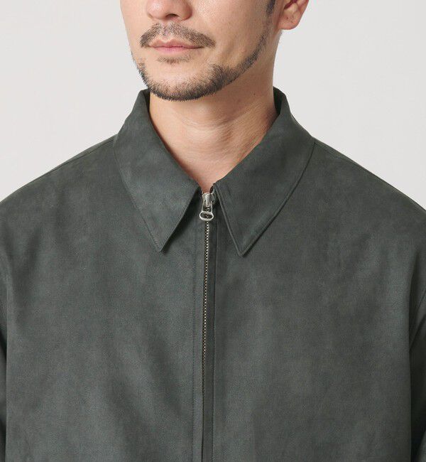 BEAUTY&YOUTH UNITED ARROWS「【WEB限定 WARDROBE SMART】スエードライク ジップ ブルゾン」|その他|