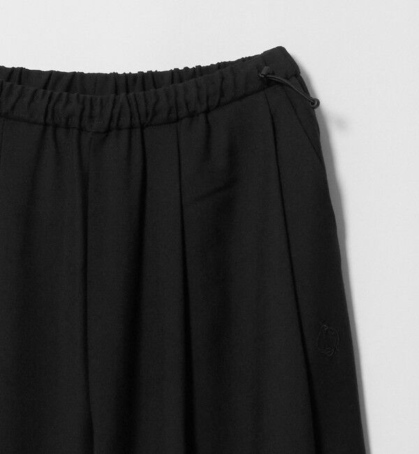 BEAUTY&YOUTH UNITED ARROWS「＜Charcoal＞ギャバジン バギーパンツ」|チノ|