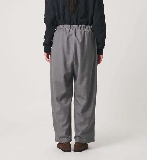 BEAUTY&YOUTH UNITED ARROWS「＜Charcoal＞ギャバジン バギーパンツ」|チノ|