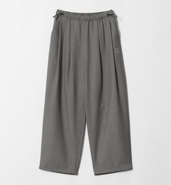 BEAUTY&YOUTH UNITED ARROWS「＜Charcoal＞ギャバジン バギーパンツ」|チノ|