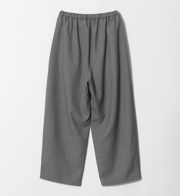 BEAUTY&YOUTH UNITED ARROWS「＜Charcoal＞ギャバジン バギーパンツ」|チノ|