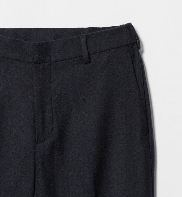 BEAUTY&YOUTH UNITED ARROWS「ストレッチ サキソニー ノープリーツ テーパードパンツ NO.2 セットアップ対応」|チノ|