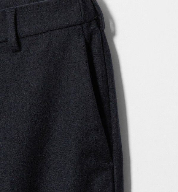 BEAUTY&YOUTH UNITED ARROWS「ストレッチ サキソニー ノープリーツ テーパードパンツ NO.2 セットアップ対応」|チノ|