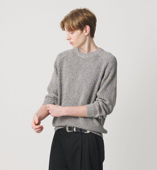 BEAUTY&YOUTH UNITED ARROWS「ユナイテッド コットン アゼ クルーネック ニット ウォッシャブル」|ニット・セーター|その他3