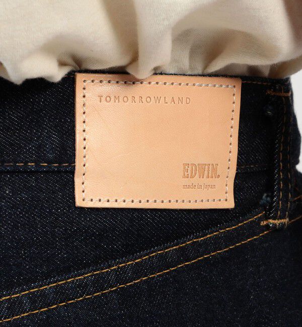 TOMORROWLAND MENS「【別注】EDWIN WIDE STRAIGHT ONE WASHED デニムパンツ」|デニム|