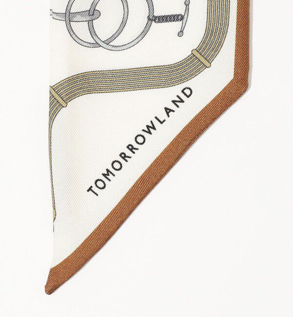 TOMORROWLAND GOODS「ATELIER TOMORROW CLASSIC シルク タイスカーフ」|バンダナ・スカーフ|