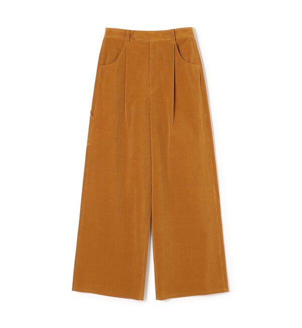 MACPHEE「コットンコーデュロイ タックパンツ」|その他|47 ブラウン