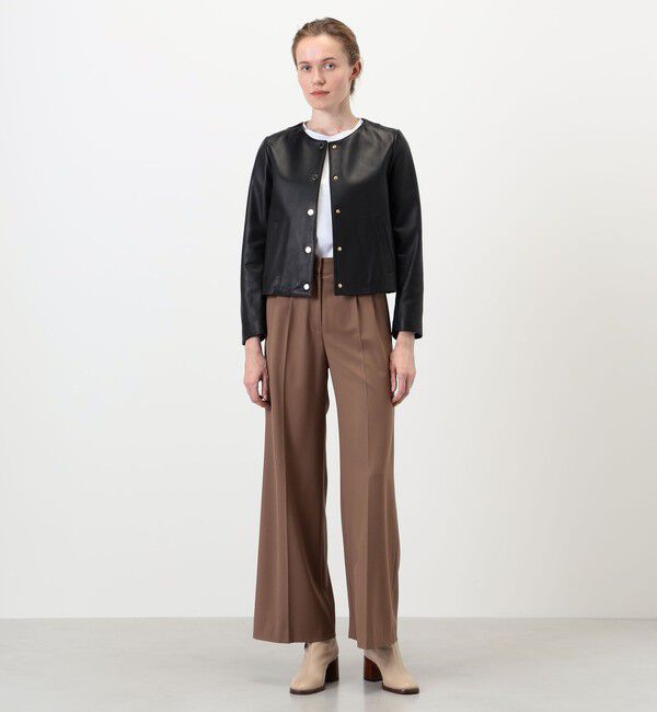 TOMORROWLAND BUYING WEAR「CINQUANTA Collarless レザージャケット」|その他|