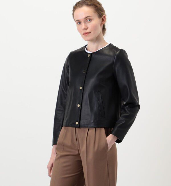 TOMORROWLAND BUYING WEAR「CINQUANTA Collarless レザージャケット」|その他|