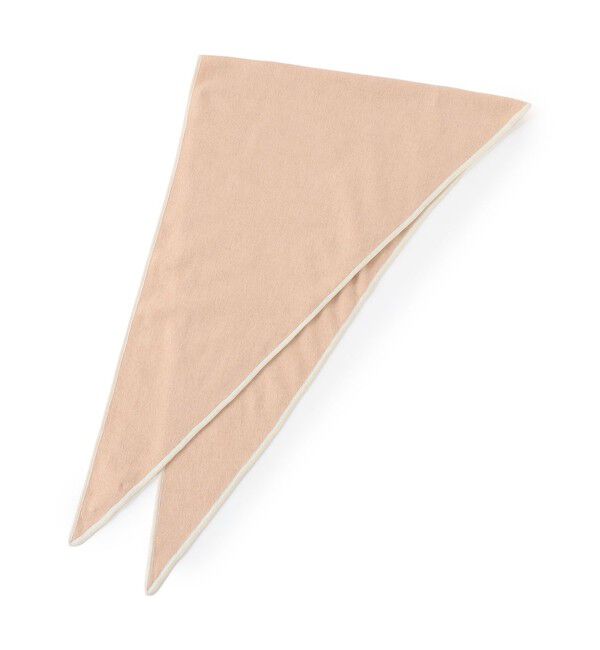 TOMORROWLAND GOODS「TOMORROWLAND TRIANGLE ストール」|ストール|42 ピンクベージュ系