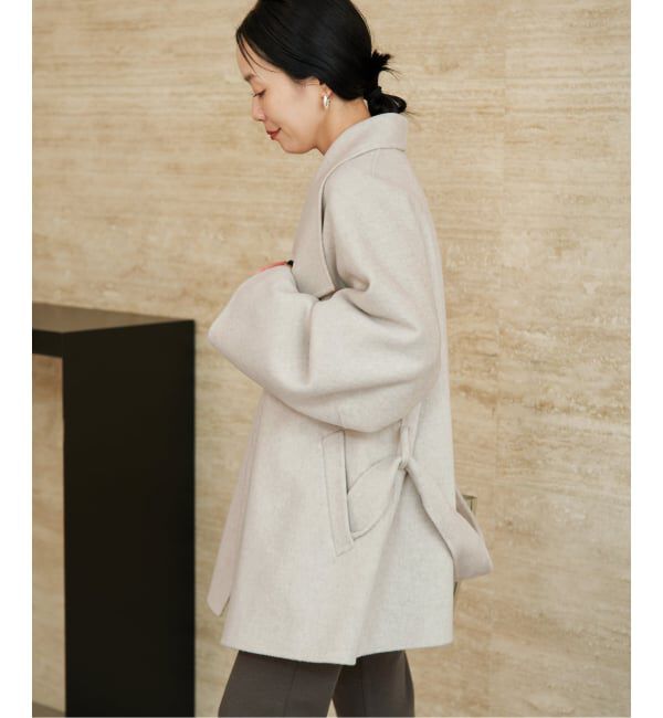 Plage「《WEB限定追加予約》HAMILTON DRAPE HALF コート」|その他|