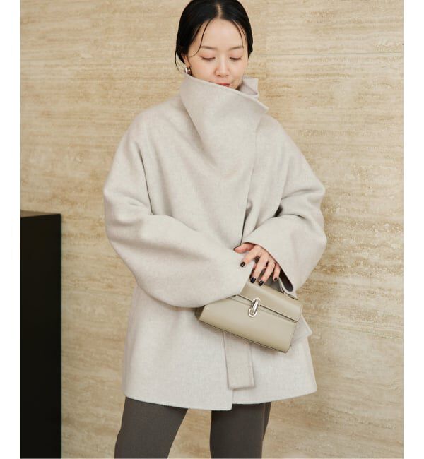Plage「《WEB限定追加予約》HAMILTON DRAPE HALF コート」|その他|