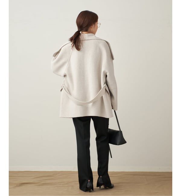 Plage「《WEB限定追加予約》HAMILTON DRAPE HALF コート」|その他|