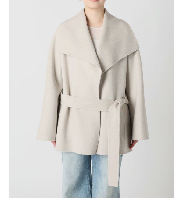 Plage「《WEB限定追加予約》HAMILTON DRAPE HALF コート」|その他|