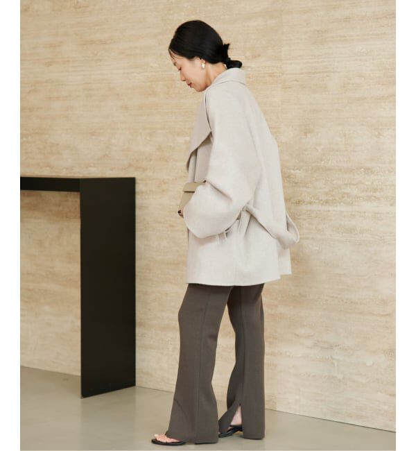 Plage「《WEB限定追加予約》HAMILTON DRAPE HALF コート」|その他|