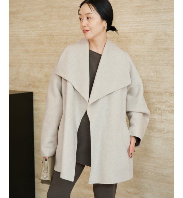 Plage「《WEB限定追加予約》HAMILTON DRAPE HALF コート」|その他|