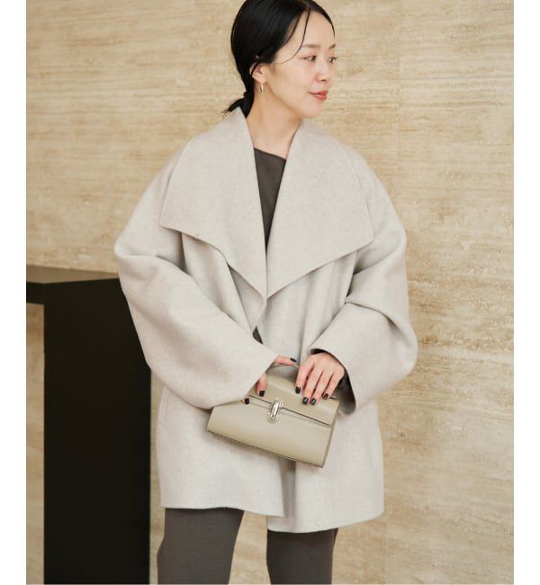 Plage「《WEB限定追加予約》HAMILTON DRAPE HALF コート」|その他|
