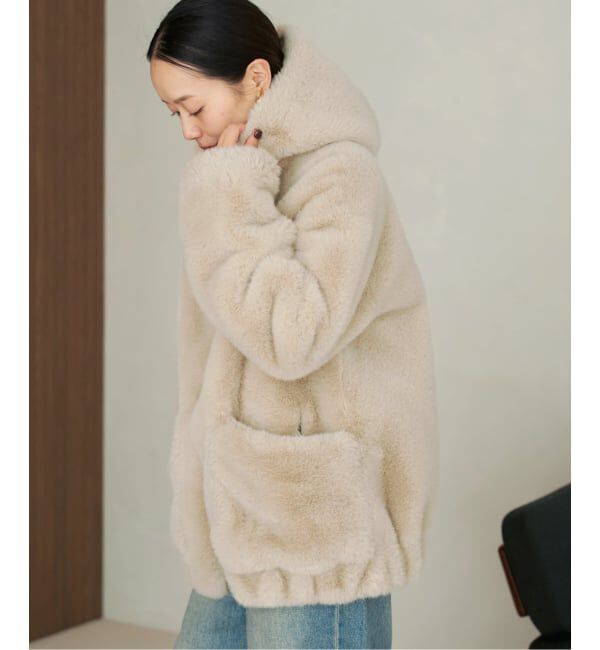 Plage「《一部店舗・WEB限定》Vegancode / ヴィ―ガンコード FAUX FUR ブルゾン」|その他|