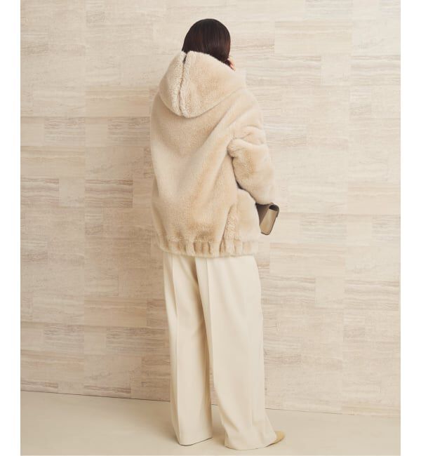 Plage「《一部店舗・WEB限定》Vegancode / ヴィ―ガンコード FAUX FUR ブルゾン」|その他|