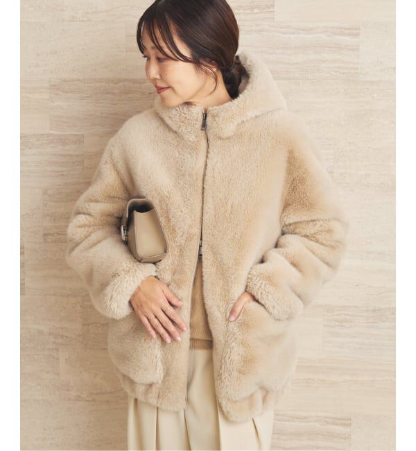 Plage「《一部店舗・WEB限定》Vegancode / ヴィ―ガンコード FAUX FUR ブルゾン」|その他|