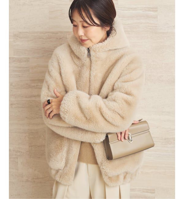 Plage「《一部店舗・WEB限定》Vegancode / ヴィ―ガンコード FAUX FUR ブルゾン」|その他|