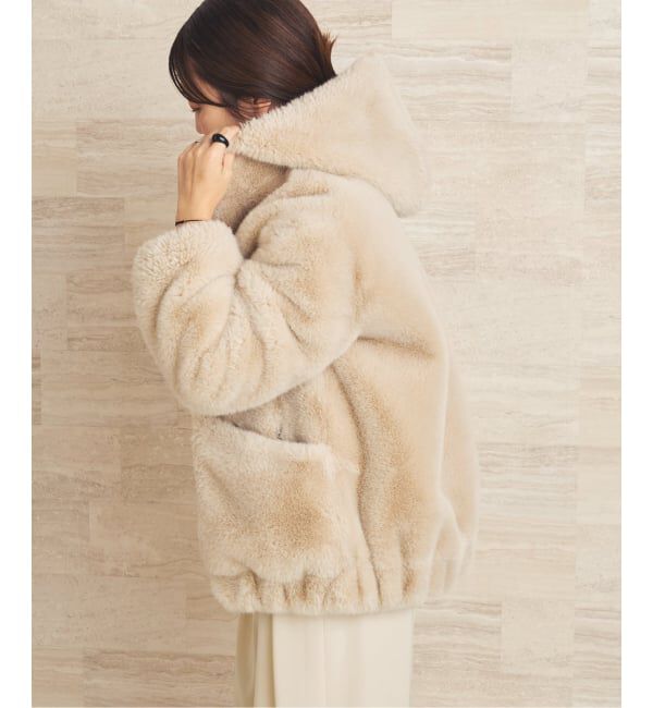 Plage「《一部店舗・WEB限定》Vegancode / ヴィ―ガンコード FAUX FUR ブルゾン」|その他|
