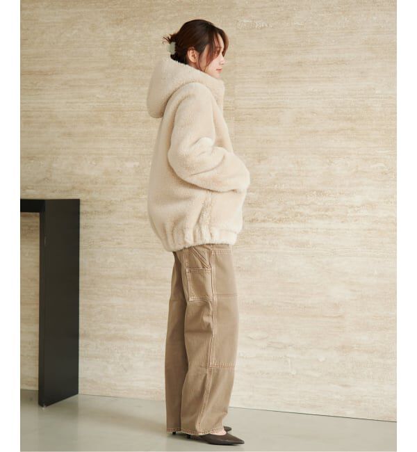 Plage「《一部店舗・WEB限定》Vegancode / ヴィ―ガンコード FAUX FUR ブルゾン」|その他|