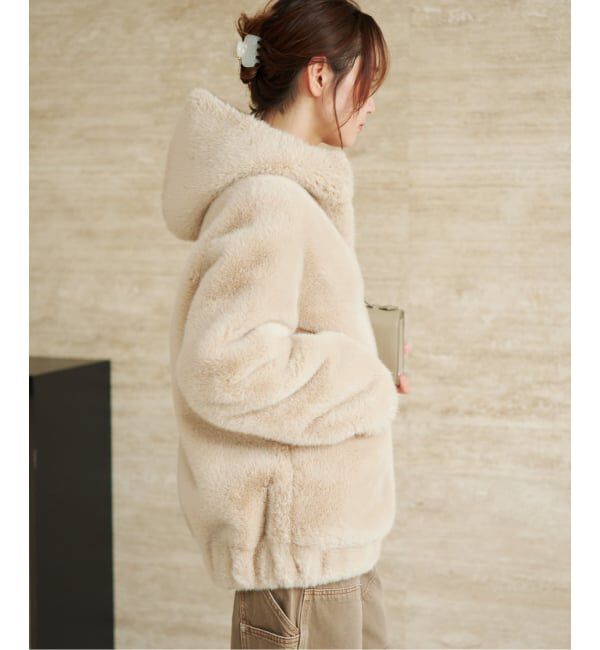 Plage「《一部店舗・WEB限定》Vegancode / ヴィ―ガンコード FAUX FUR ブルゾン」|その他|
