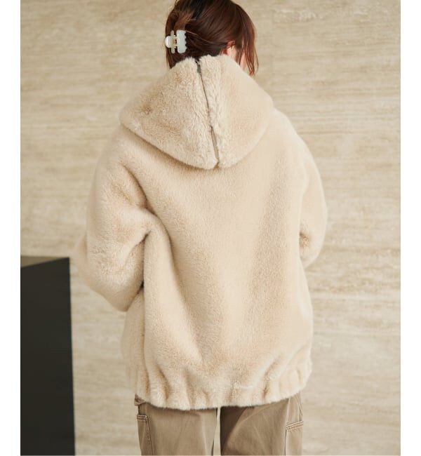Plage「《一部店舗・WEB限定》Vegancode / ヴィ―ガンコード FAUX FUR ブルゾン」|その他|