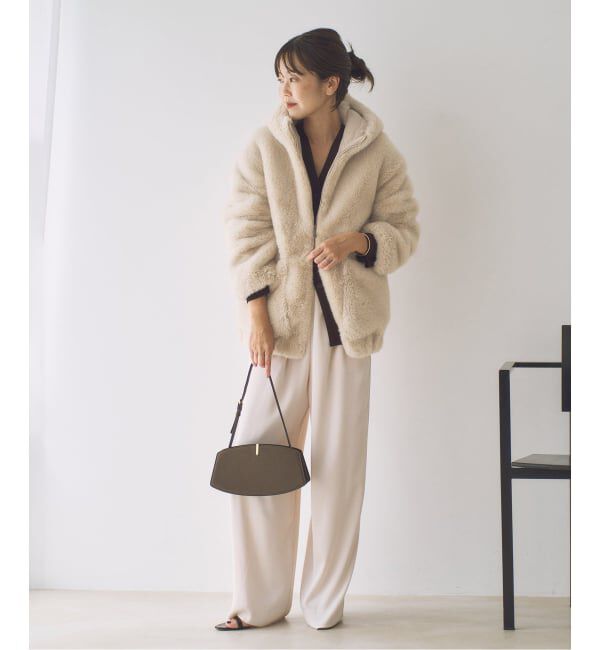 Plage「《一部店舗・WEB限定》Vegancode / ヴィ―ガンコード FAUX FUR ブルゾン」|その他|