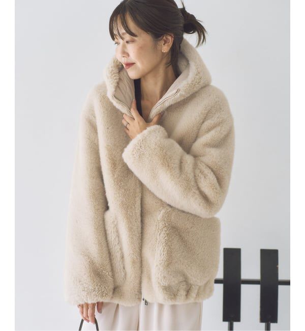 Plage「《一部店舗・WEB限定》Vegancode / ヴィ―ガンコード FAUX FUR ブルゾン」|その他|