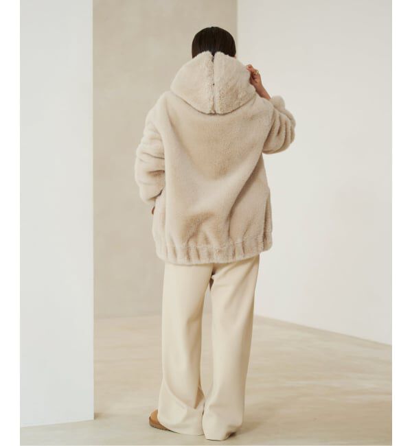 Plage「《一部店舗・WEB限定》Vegancode / ヴィ―ガンコード FAUX FUR ブルゾン」|その他|