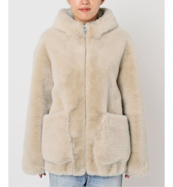 Plage「《一部店舗・WEB限定》Vegancode / ヴィ―ガンコード FAUX FUR ブルゾン」|その他|