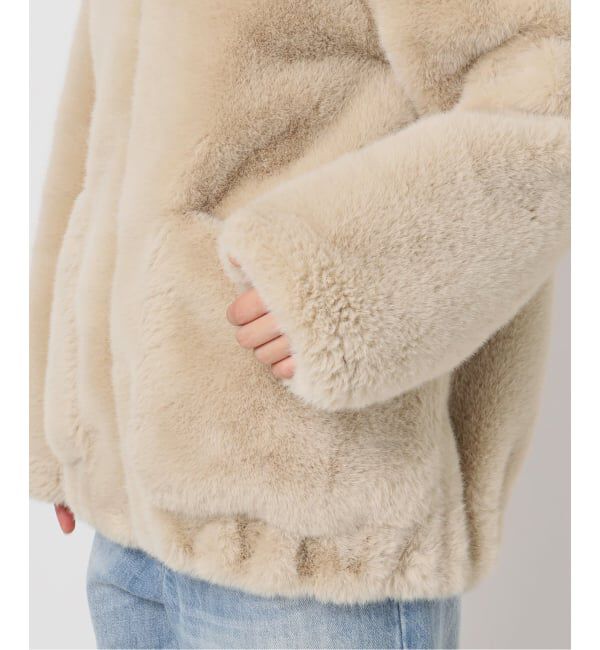 Plage「《一部店舗・WEB限定》Vegancode / ヴィ―ガンコード FAUX FUR ブルゾン」|その他|