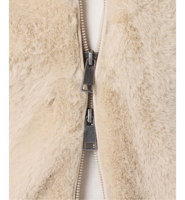 Plage「《一部店舗・WEB限定》Vegancode / ヴィ―ガンコード FAUX FUR ブルゾン」|その他|