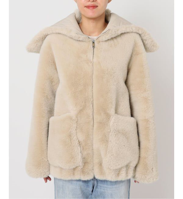 Plage「《一部店舗・WEB限定》Vegancode / ヴィ―ガンコード FAUX FUR ブルゾン」|その他|
