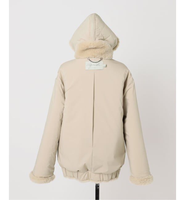 Plage「《一部店舗・WEB限定》Vegancode / ヴィ―ガンコード FAUX FUR ブルゾン」|その他|